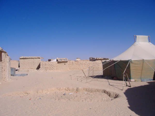 Foto del campo profughi di Smara