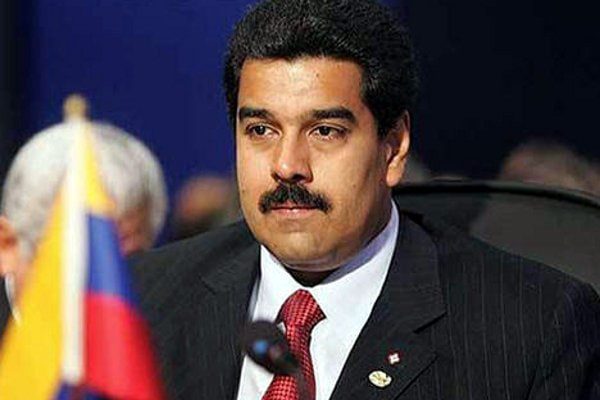 Il candidato alla successione di Hugo Chavez, l'attuale vicepresidente Nicolas Maduro