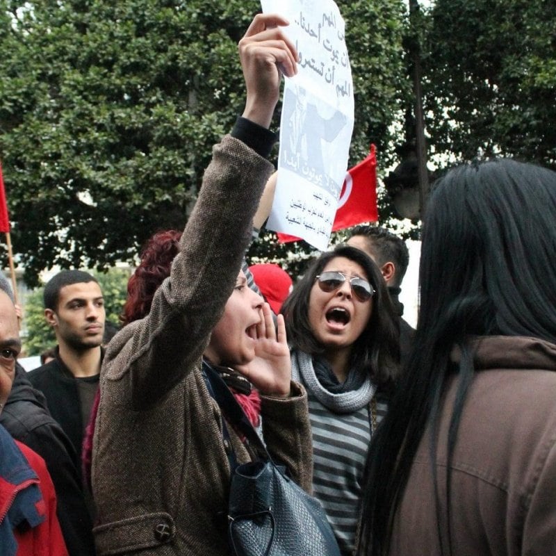 Tunisi, un caffè con Rosa Luxembourg