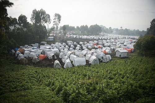 Kanyaruchinya IDP camp Democratic Republic of Congo