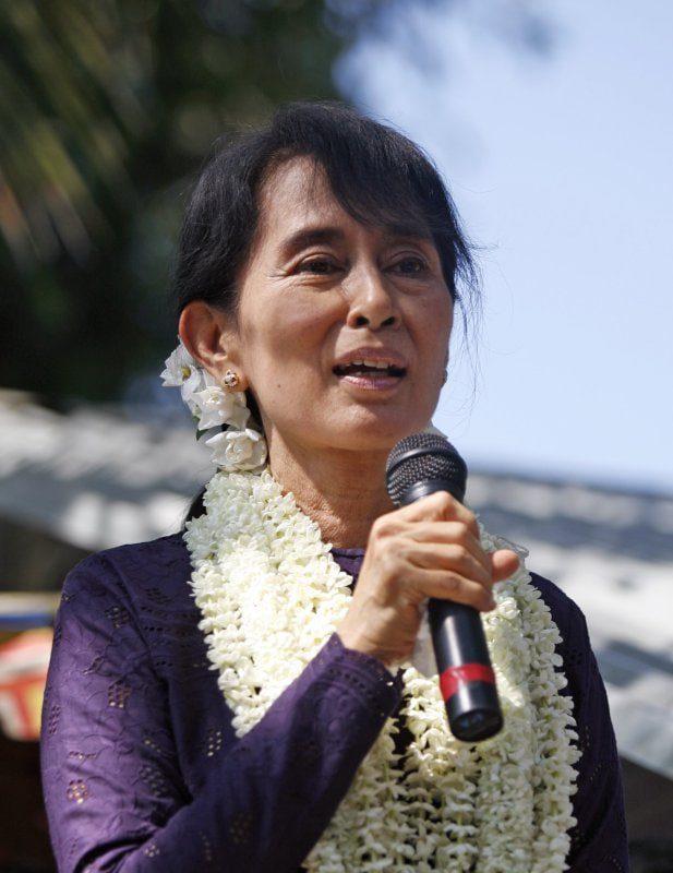 Aung San Suu Kyi in Europa