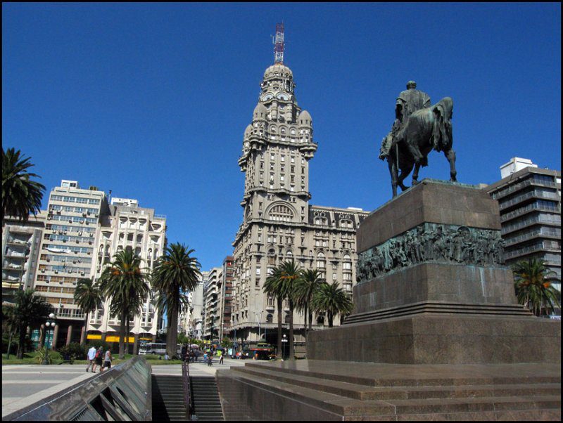 Una veduta di Montevideo, capitale dell'Uruguay