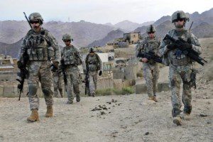 Soldati americani di pattuglia a Baylough, Afghanistan. Foto: Sgt. William Tremblay, U.S. Army/Released