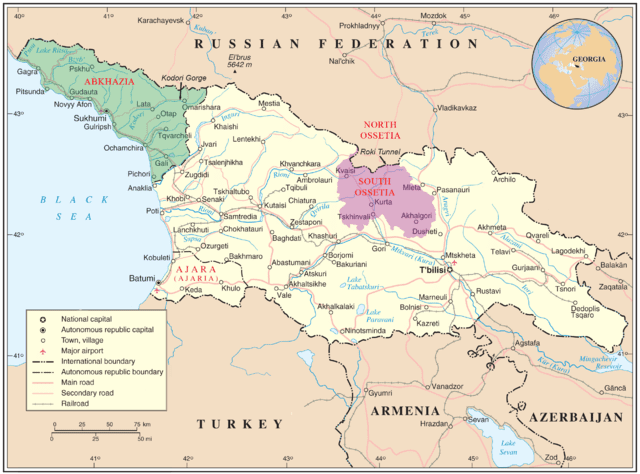 georgia map