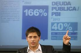 Alex Kicillof, Ministro dell'Economia argentino, ha condotto i negoziati - falliti per ora- con i creditori statunitensi