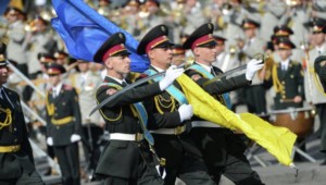 Parata militare durante il giorno dell'indipendenza dell'Ucraina, 24 agosto; Credits: RIA Novosti. Evgeny Kotenko