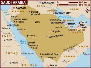 Come mostra la carta geografica, due delle aree più contese sono da sempre Asir e Najran