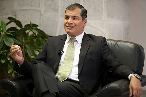 Ecuador, Correa nel mirino