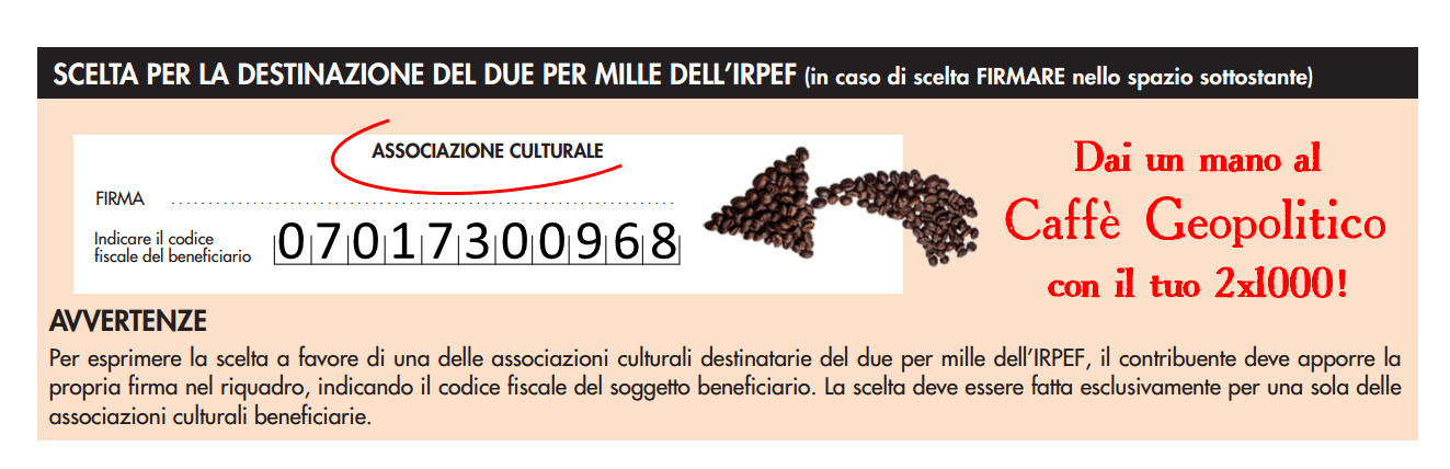 Dacci una mano con il tuo 2×1000!