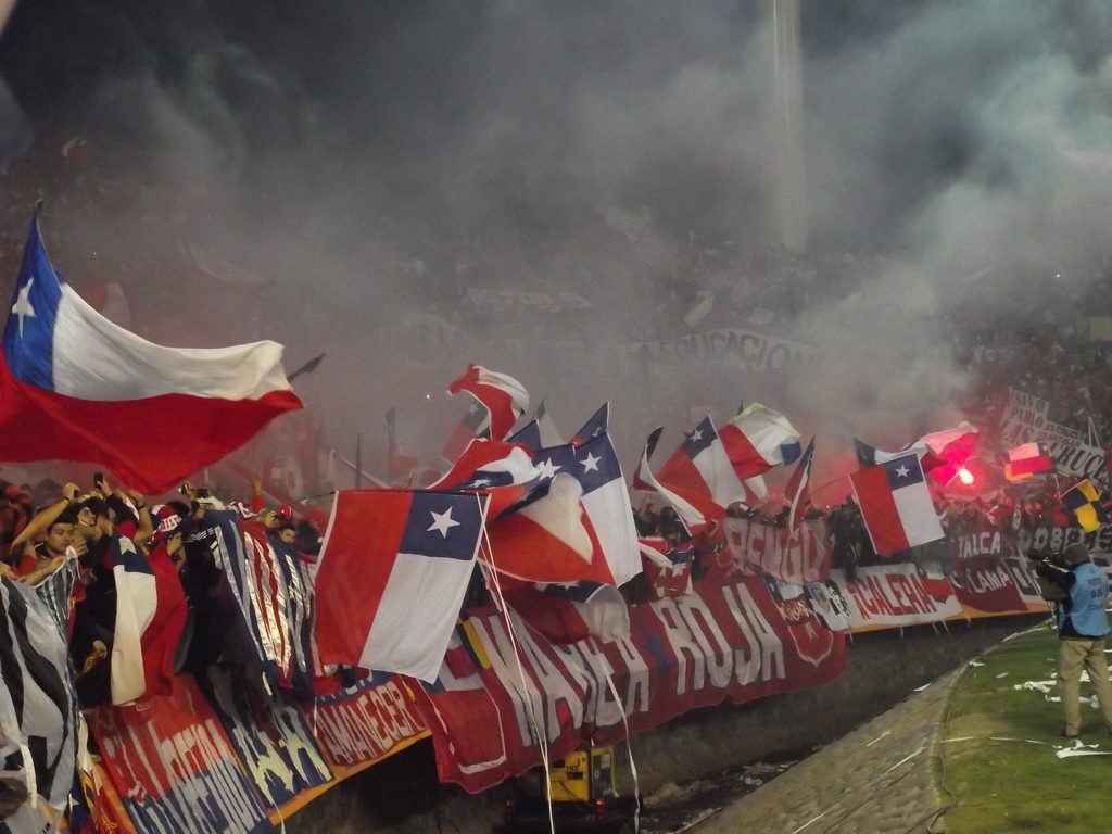 La Marea Roja... by Tamara Llanquileo Chile Copa América foto