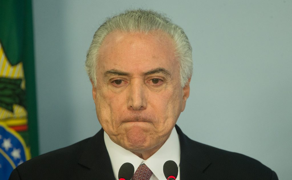 Brasile, il Presidente Temer sotto accusa per corruzione
