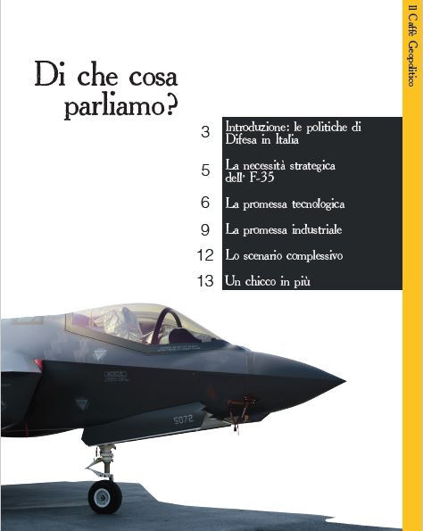 F35: sì o no? Indice dei contenuti