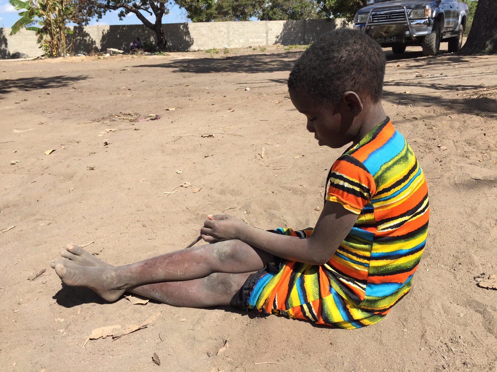 La vita in un orfanotrofio di un piccolo villaggio africano