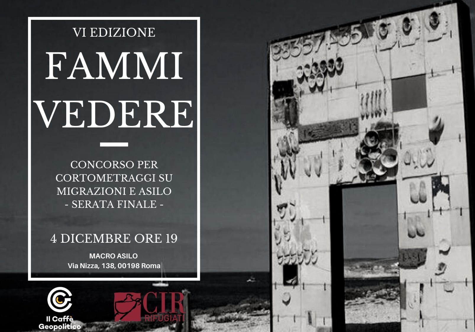 Migrazioni: fammi vedere! Roma – 4 dicembre ore 19 al MACRO