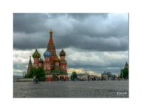 Saint Basil’s Cathedral – Cathédrale Saint-Basile-le-Bienheureux de Moscou sur la place rouge