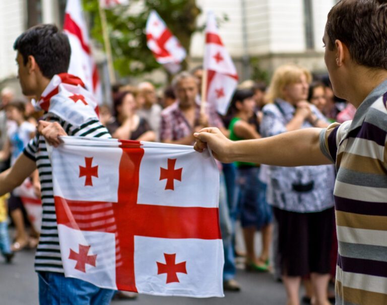 La Georgia contro la “legge russa”