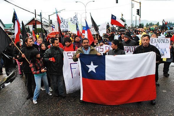 L’autunno caldo del Cile