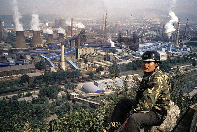 Area industriale a Liaoning