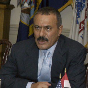 L'ex presidente Saleh