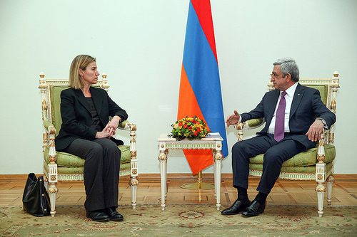 High Representative Mogherini in Armenia by European External Action Service - EEAS Mogherini Yerevan foto