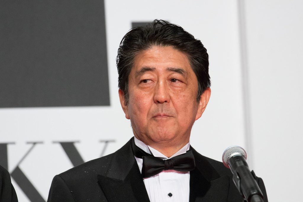 Prime Minister Abe Shinzo at Opening Ceremony of the Tokyo International Film Festival 2016